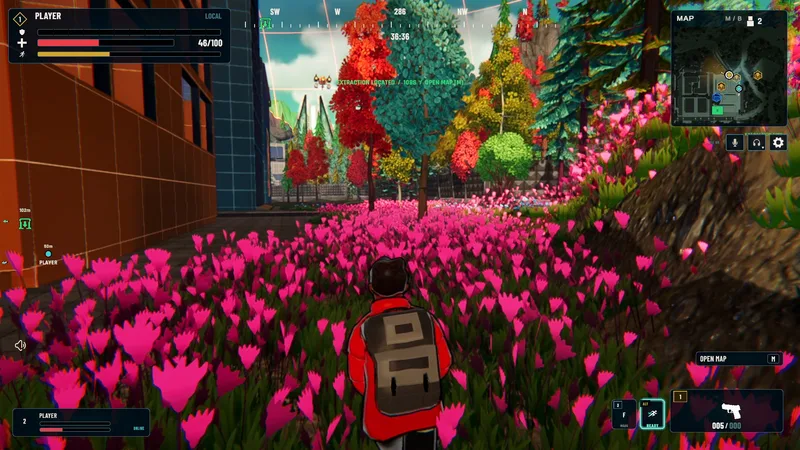 Flower field: Overgrown parks of Wirehaven