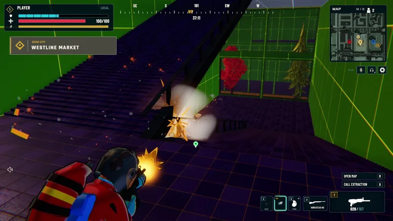 PvP firefight: Close quarters in Westline Market